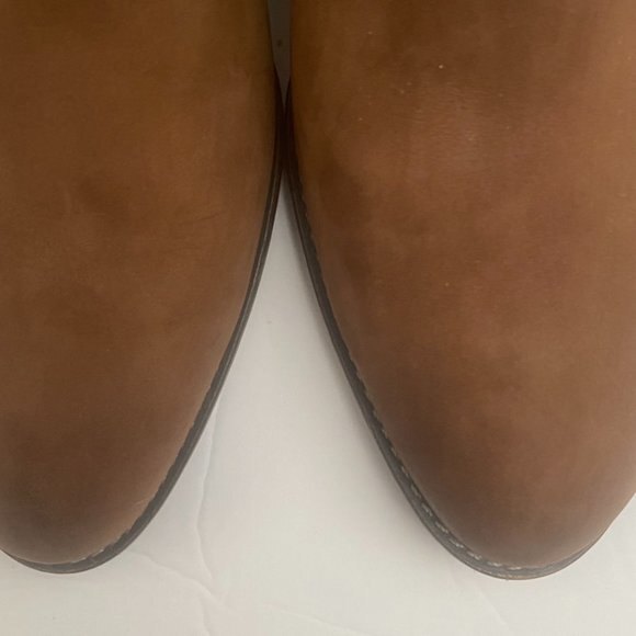 PAUL GREEN Brown Leather Ankle Boots US 12 - Picture 3 of 9